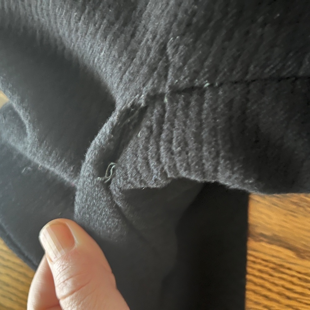 Vintage Hudsons Detroit Pea Coat Textured Union Made *FLAW* - Picture 4 of 11